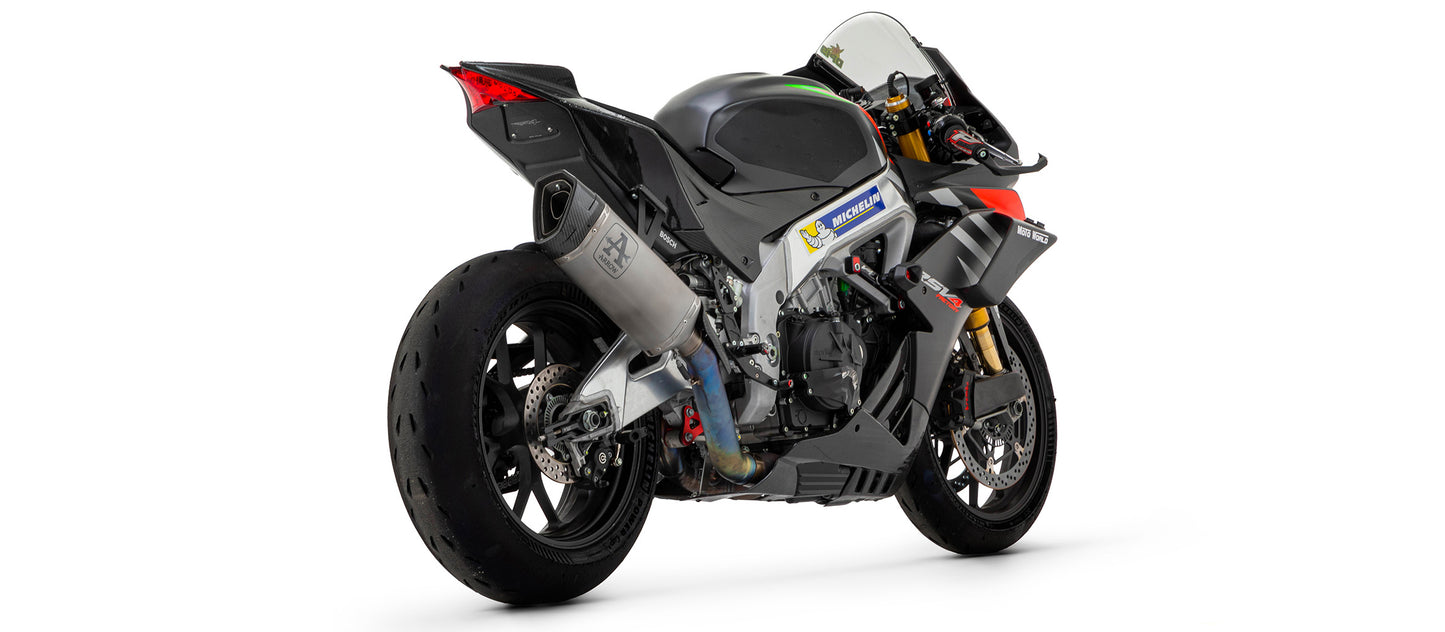 Arrow Pista Silencer with De-Cat for Aprilia RSV4 (2018-2020)