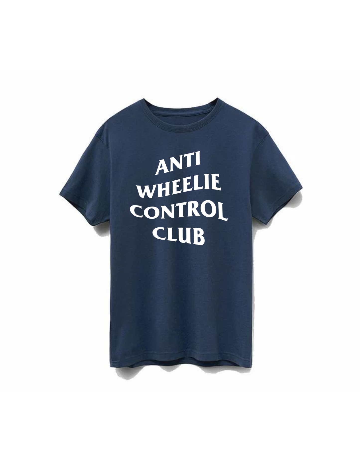 Anti Wheelie Control Club T-Shirt - Navy