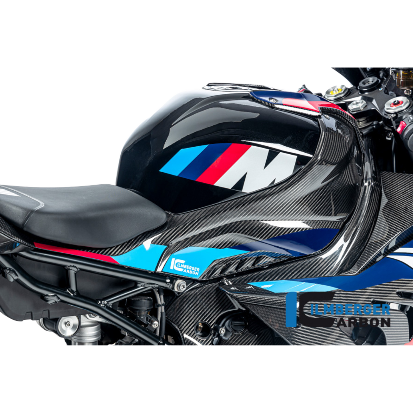 Ilmberger Carbon Tank Side Covers for BMW S1000RR (2019-24) OEM Side Fairing Delete