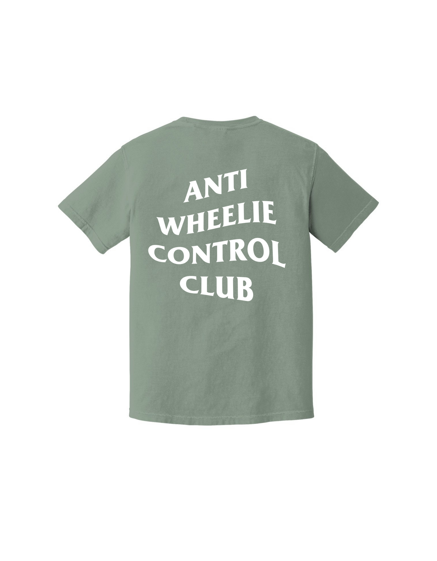 Anti Wheelie Control Club T-Shirt - Green