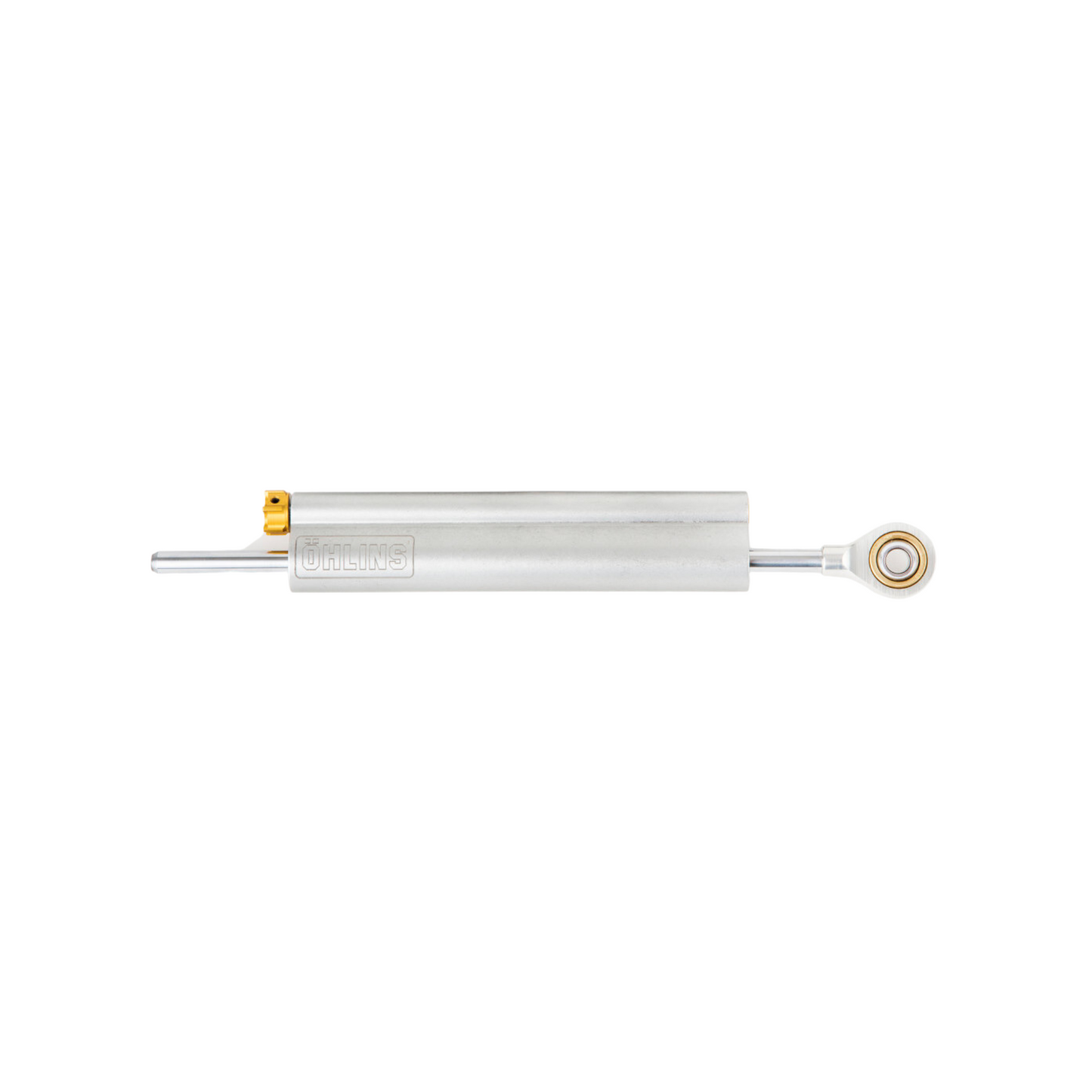 Ohlins 63mm-stroke Steering Damper - Silver