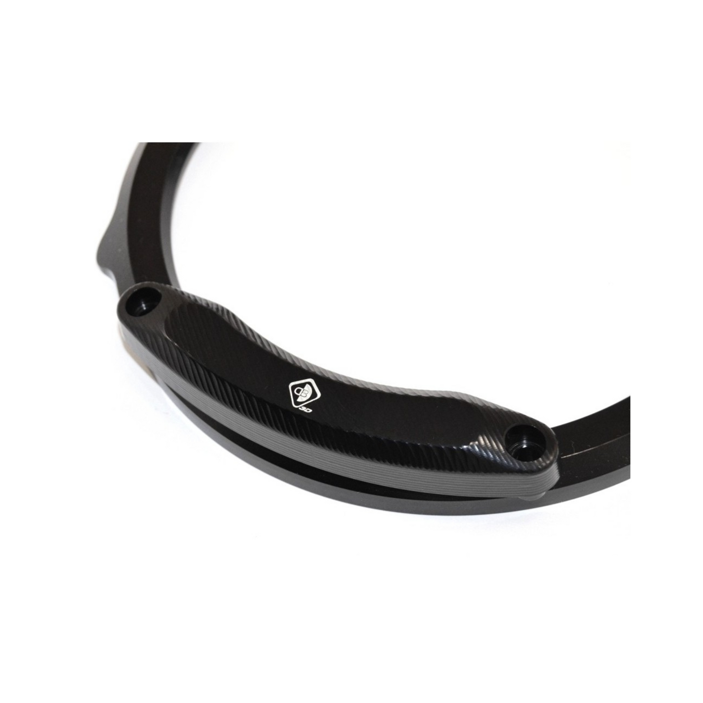 Ducati Streetfighter V2 Clear Clutch Slider / Crash Guard by DBK Special Parts - Black