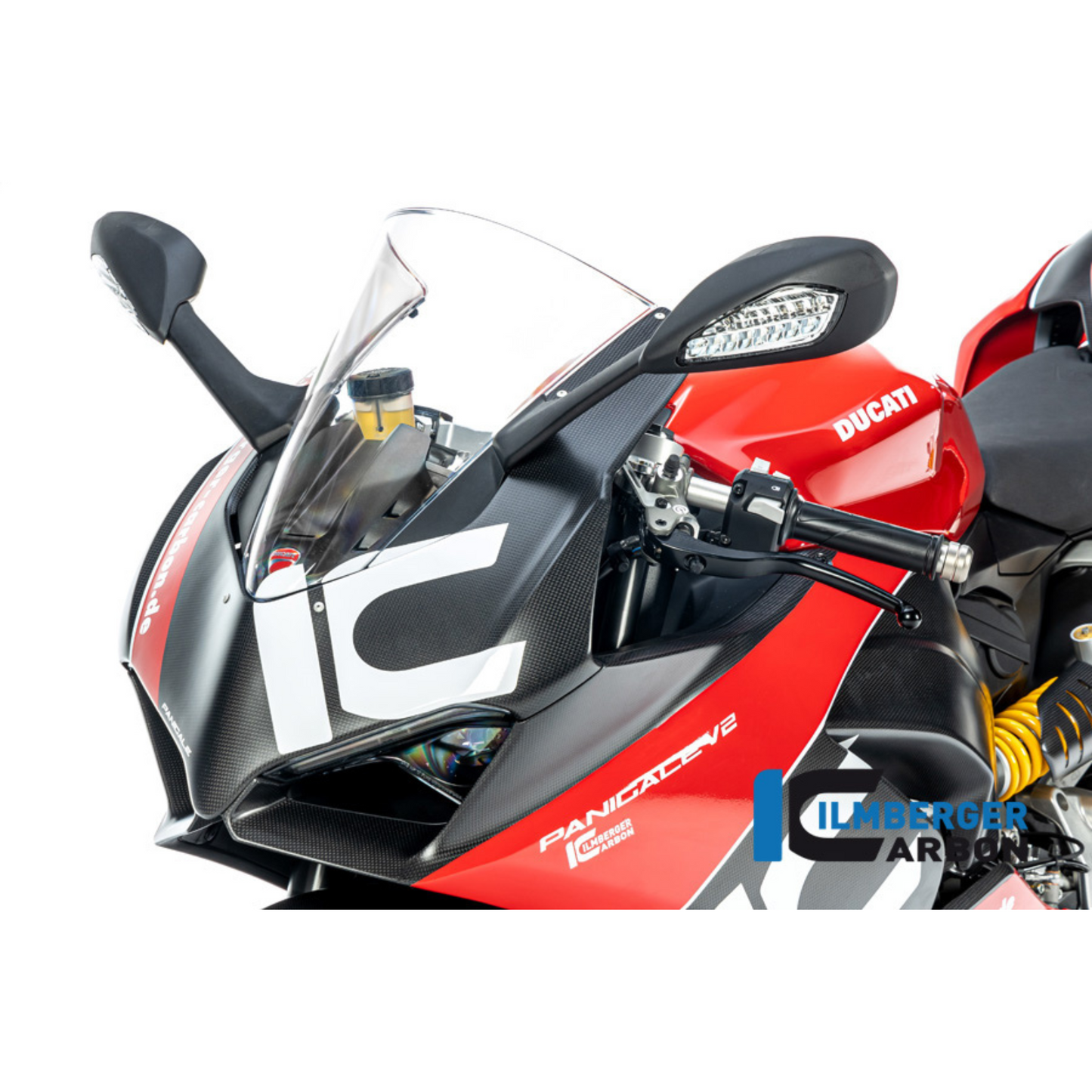 ILmberger Carbon Fiber Front Fairing for Ducati Panigale V2 (2020-2023)