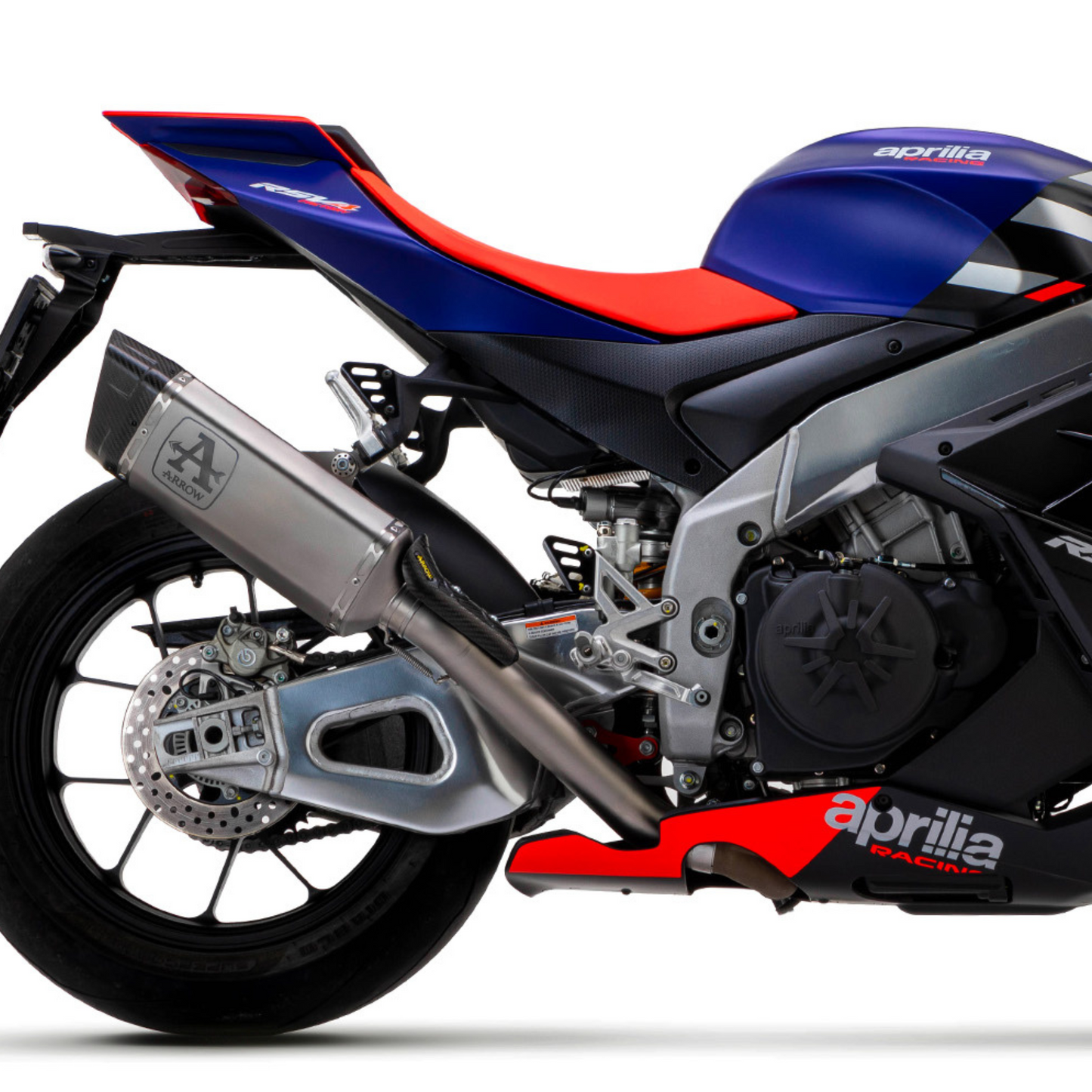 Arrow Pista Silencer with De-Cat for Aprilia RSV4 (2021+)