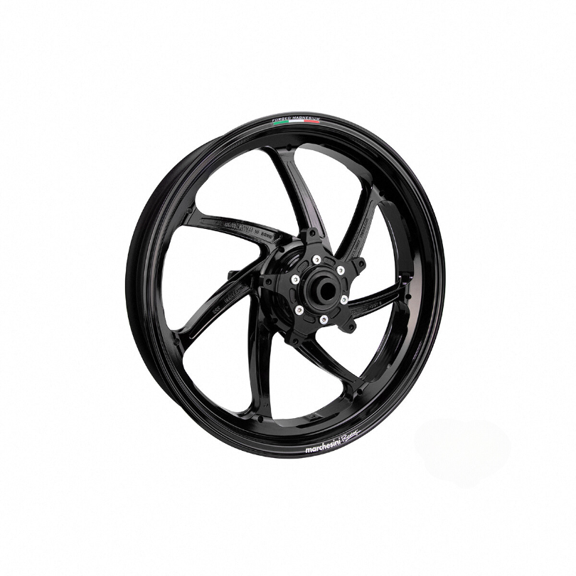Marchesini M7R Magnesium Forged Wheels for Yamaha MT-10 (2016-23) - Gloss Black