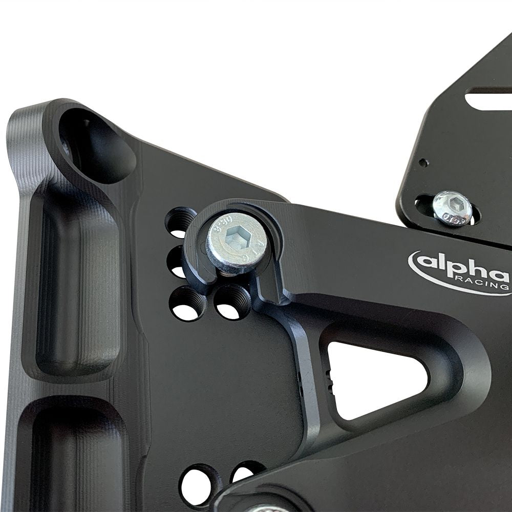 alphaRacing SBK Rearsets for BMW S1000RR / M1000RR (2019+)