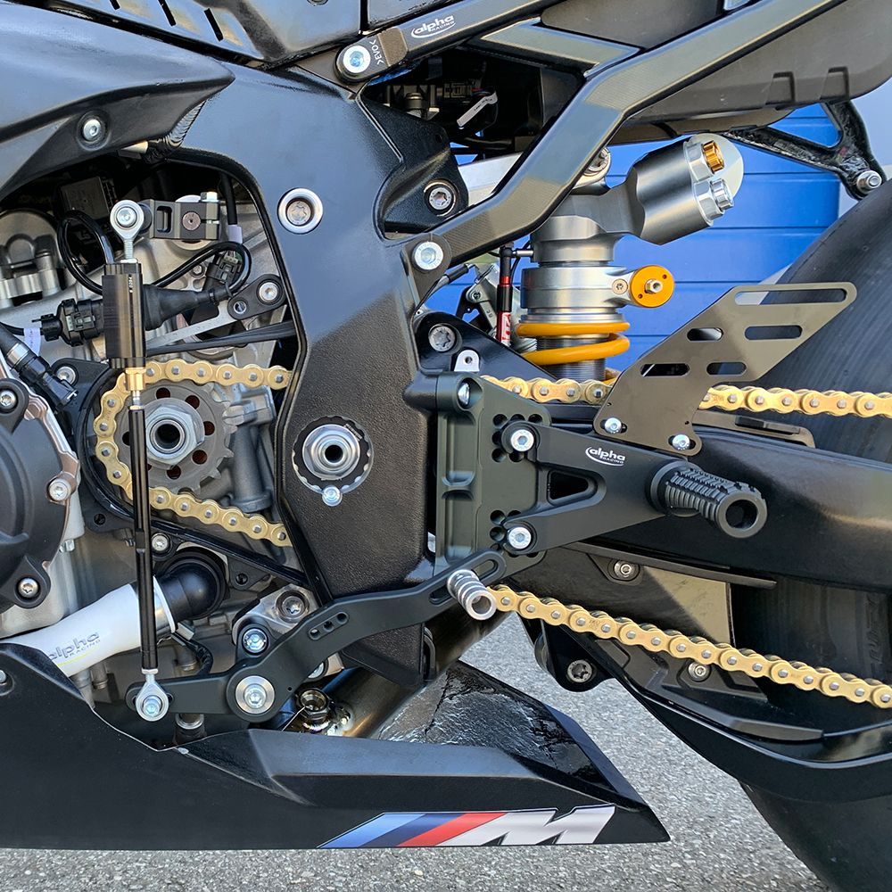 alphaRacing SBK Rearsets for BMW S1000RR / M1000RR (2019+)