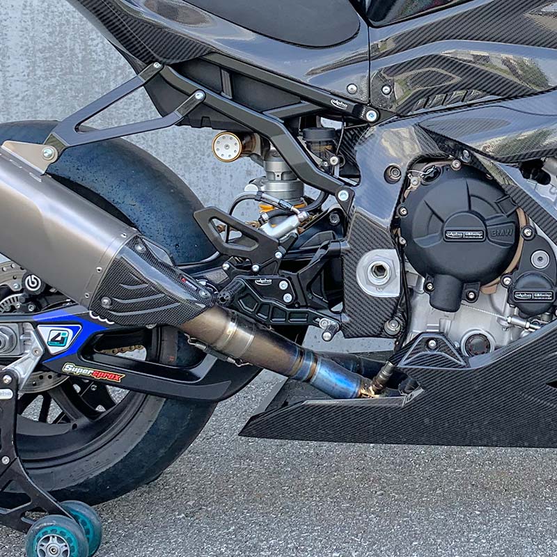 alphaRacing Race Rearsets for BMW S1000RR / M1000RR (2019+)