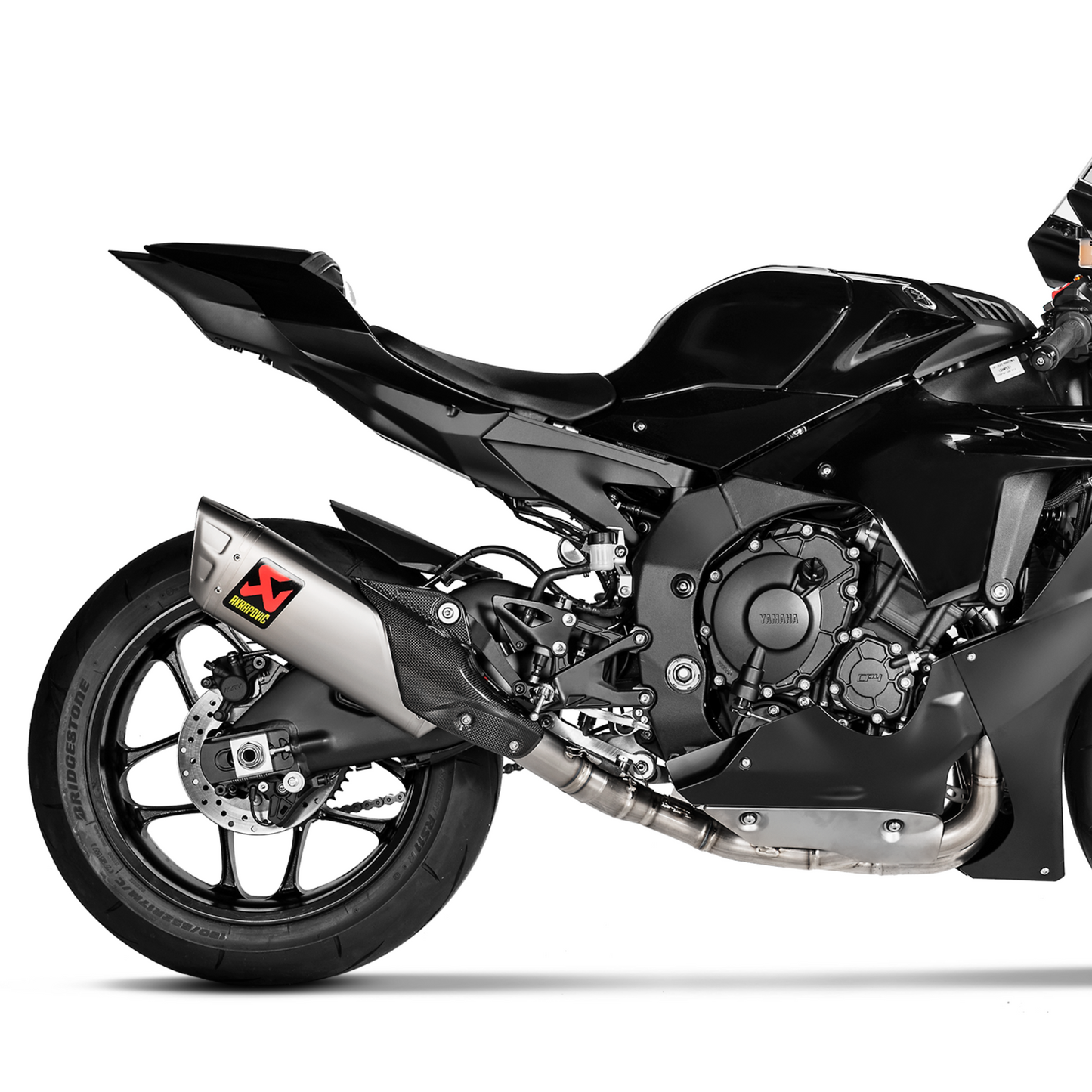 Akrapovic Racing Line Titanium w/Stainless Headers Full Exhaust System for Yamaha R1 / R1M (2015-23)