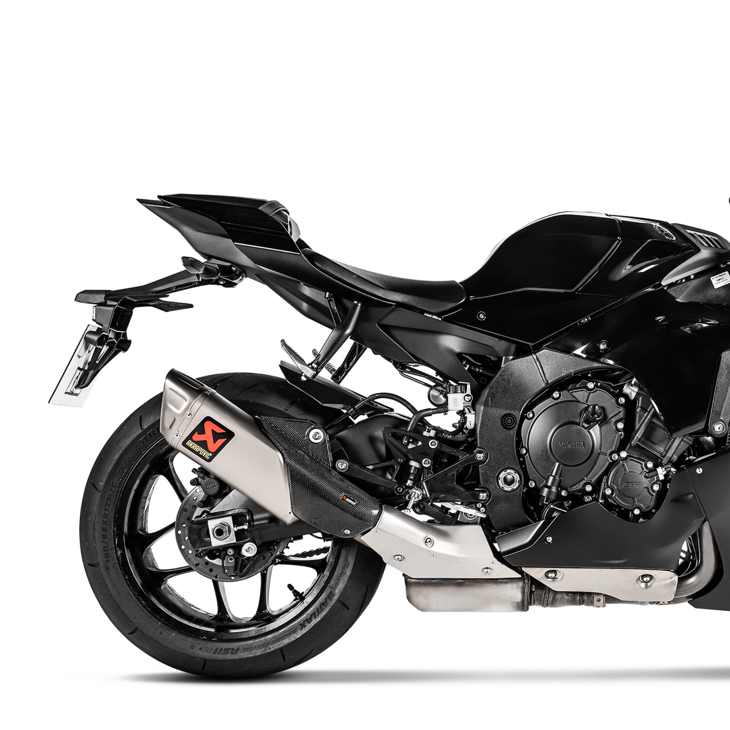 Akrapovic Titanium Slip-on Line Exhaust System for Yamaha R1 / R1M (2015-23)