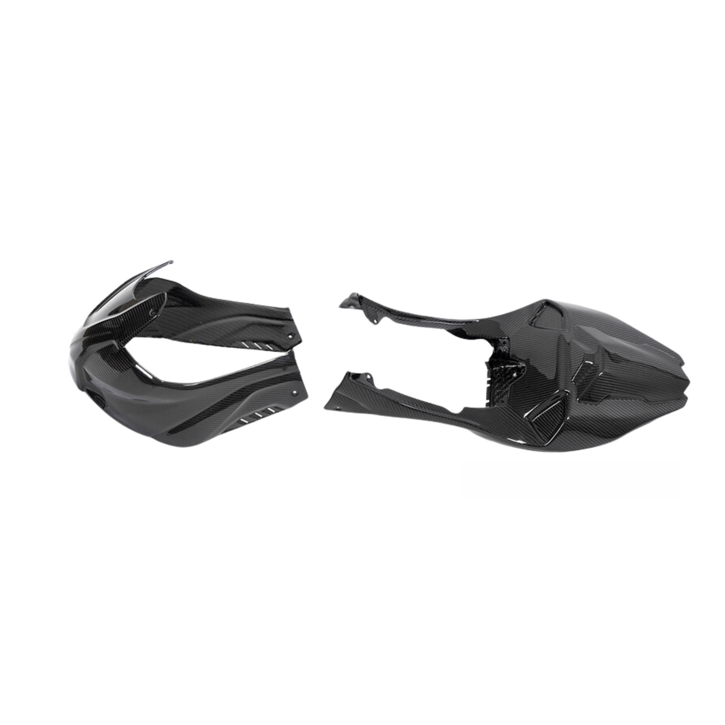 Ilmberger Carbon Mono-posto Carbon Seat Unit + Tank Middle & Side Covers Kit for BMW M1000RR (2021-22)