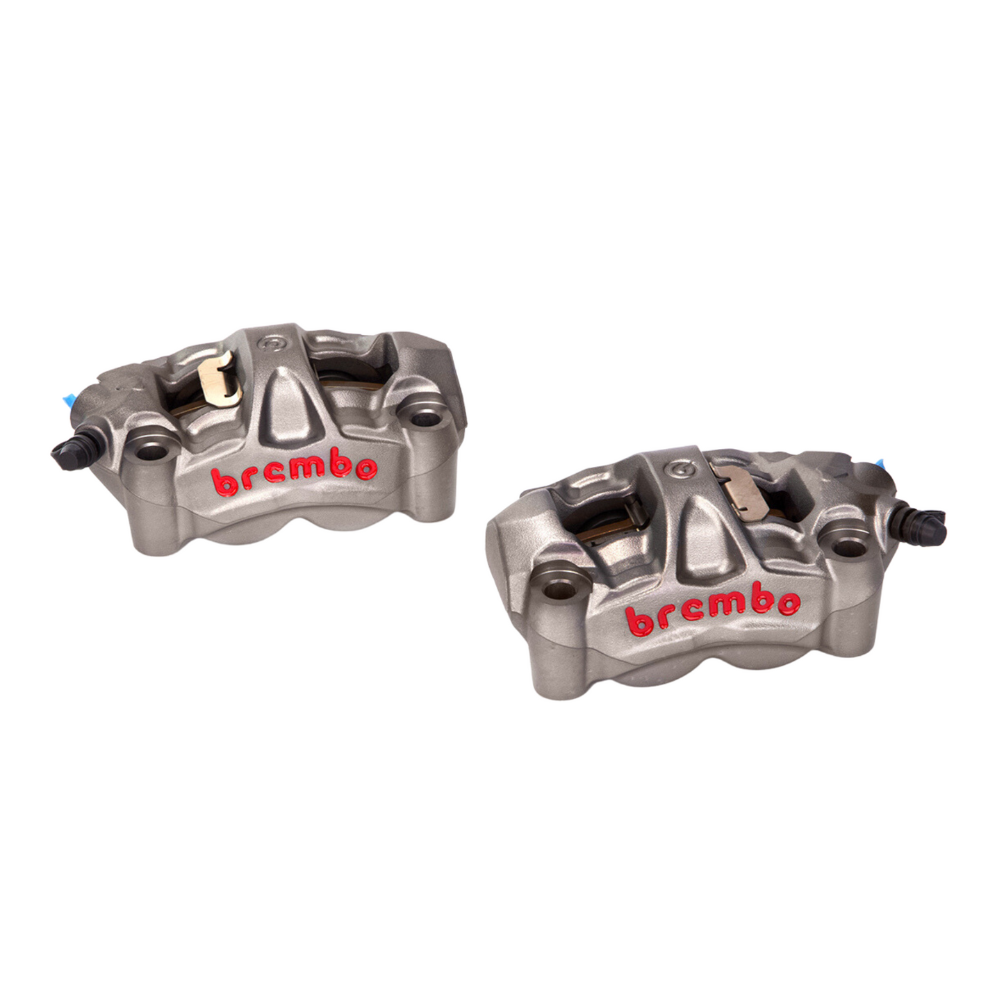Brembo M50 100mm Radial Mount Cast Monobloc Caliper Set - Titanium Grey