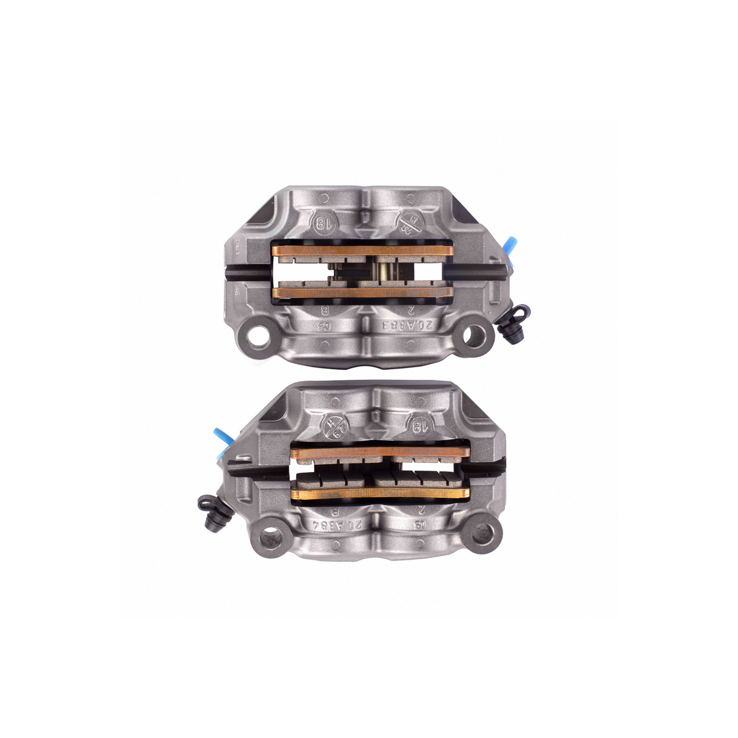 Brembo M50 100mm Radial Mount Cast Monobloc Caliper Set - Titanium Grey