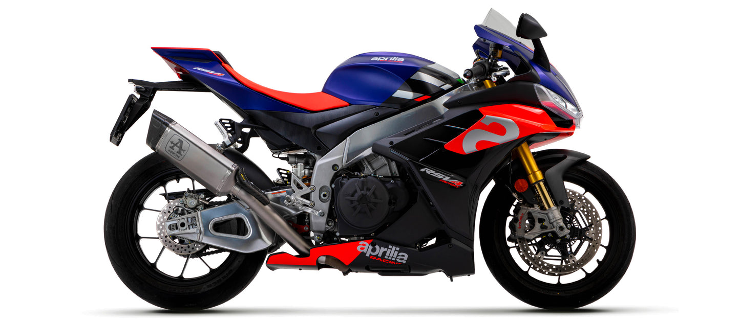 Arrow Pista Silencer with De-Cat for Aprilia RSV4 (2021+)