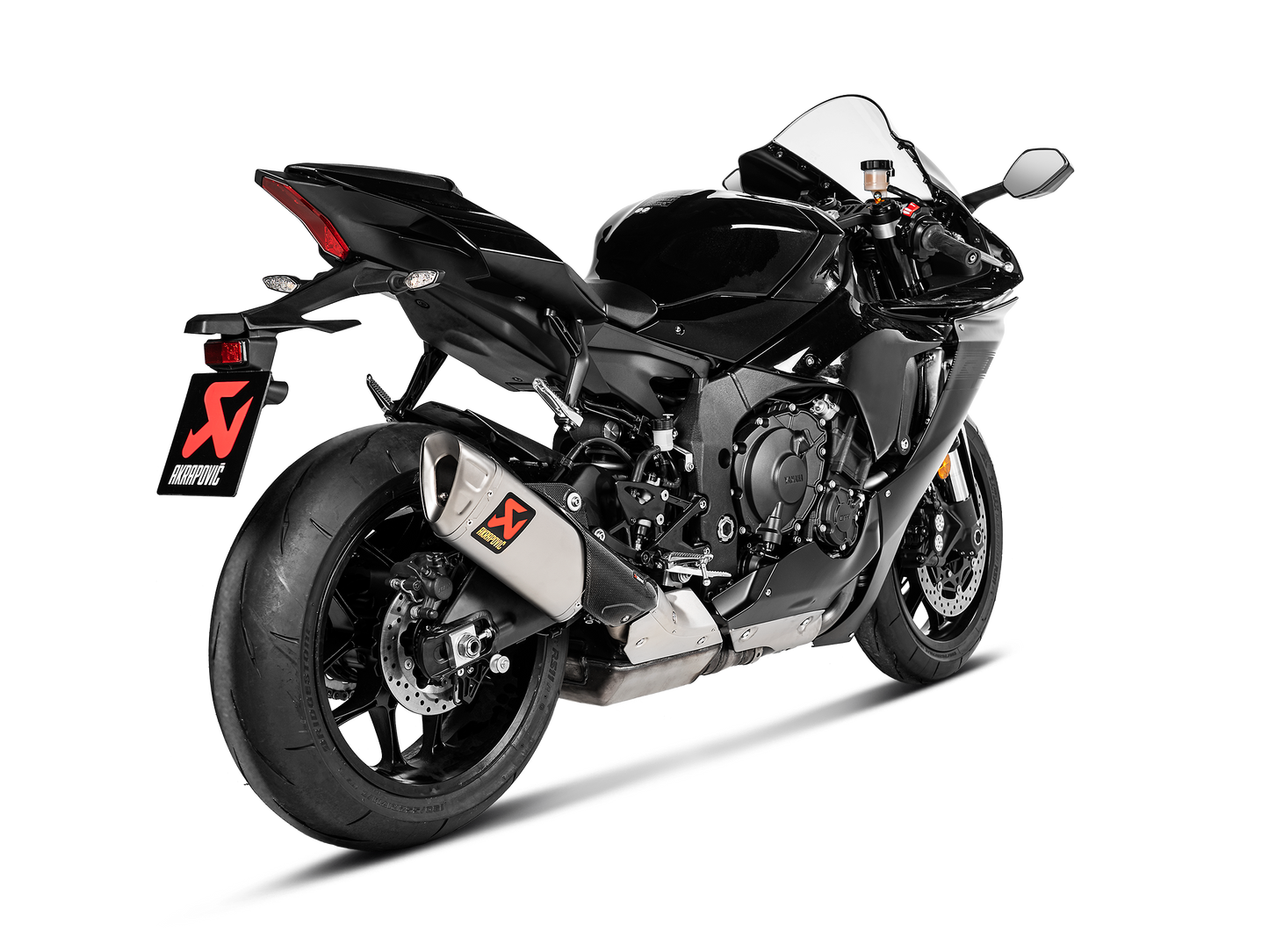 Akrapovic Titanium Slip-on Line Exhaust System for Yamaha R1 / R1M (2015-23)