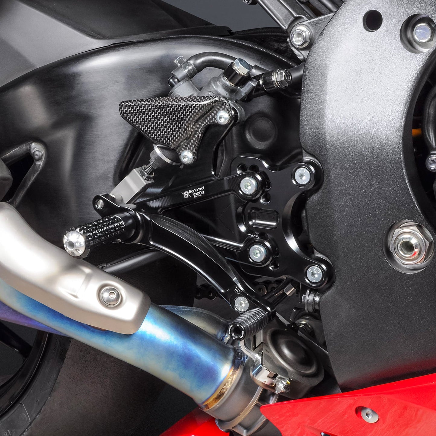 Honda CBR1000RR R Fireblade (2020-23) Street Version 6-Position Adjustable Rearsets by Bonamici Racing