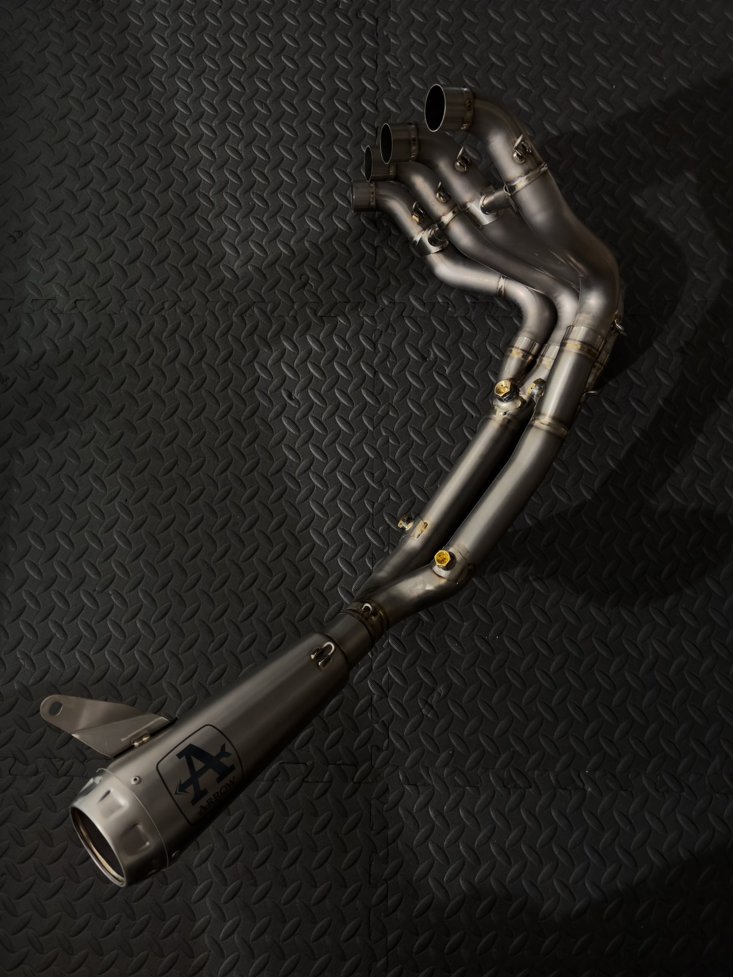 Arrow Full Titanium Exhaust System Competition Low Version for BMW S1000RR (19-23)