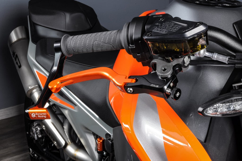 KTM 890 Duke R (2021-2023) Bonamici Racing Aluminum Performance Brake & Clutch Lever Kit