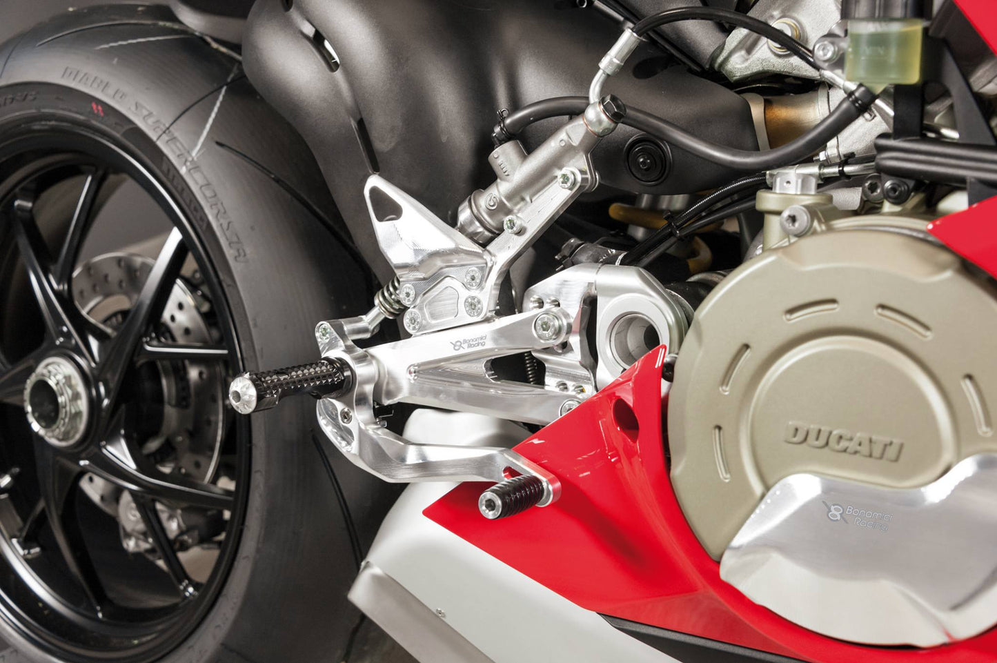 Ducati Panigale V4 (2018-2023) 6-Position Adjustable Rearsets by Bonamici Racing