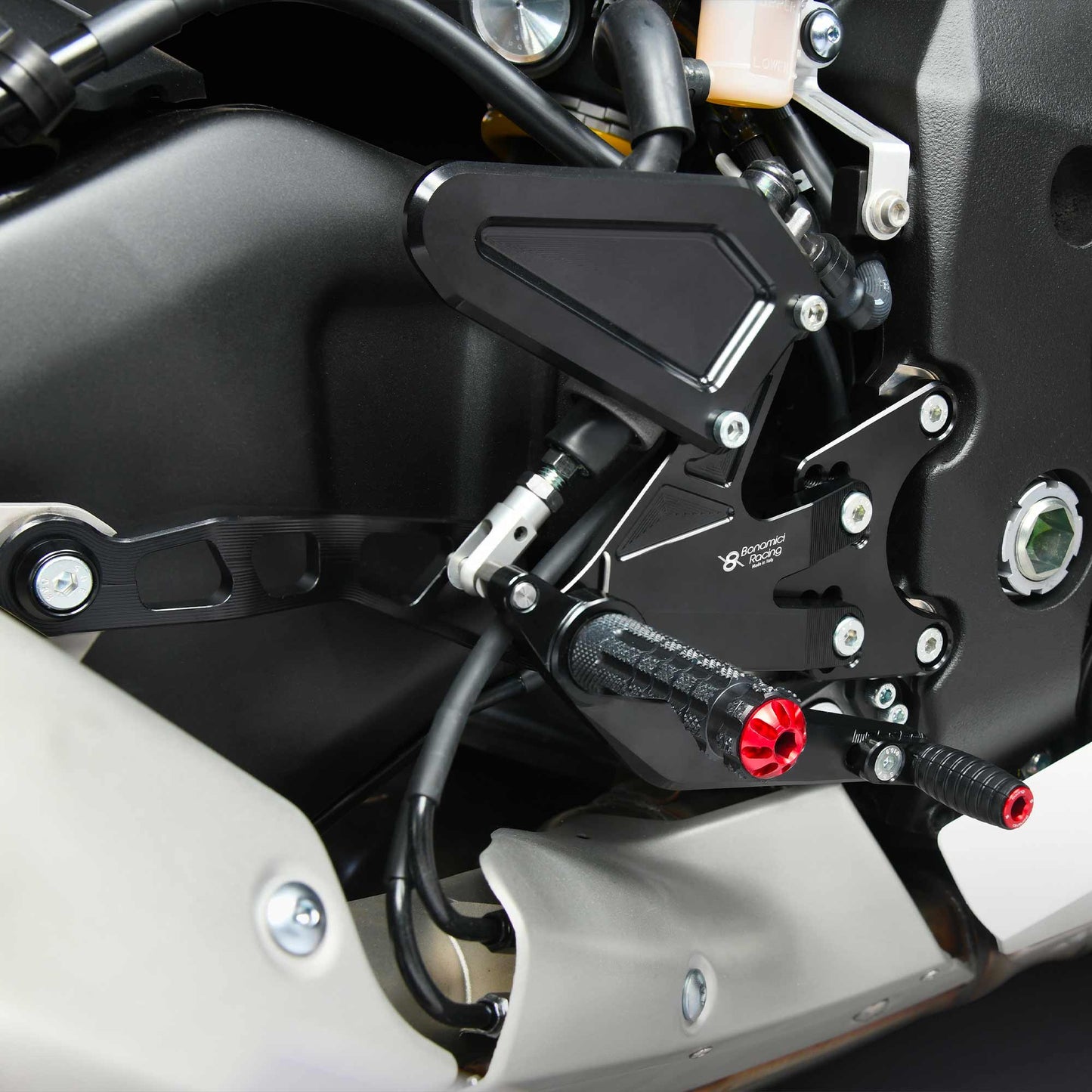 Yamaha R1 / R1M (2015-23) 6-Position Adjustable Rearsets by Bonamici Racing