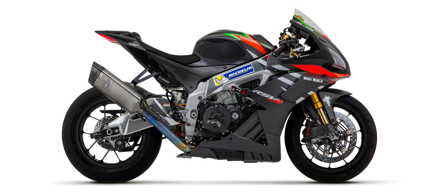 Arrow Pista Silencer with De-Cat for Aprilia RSV4 (2018-2020)