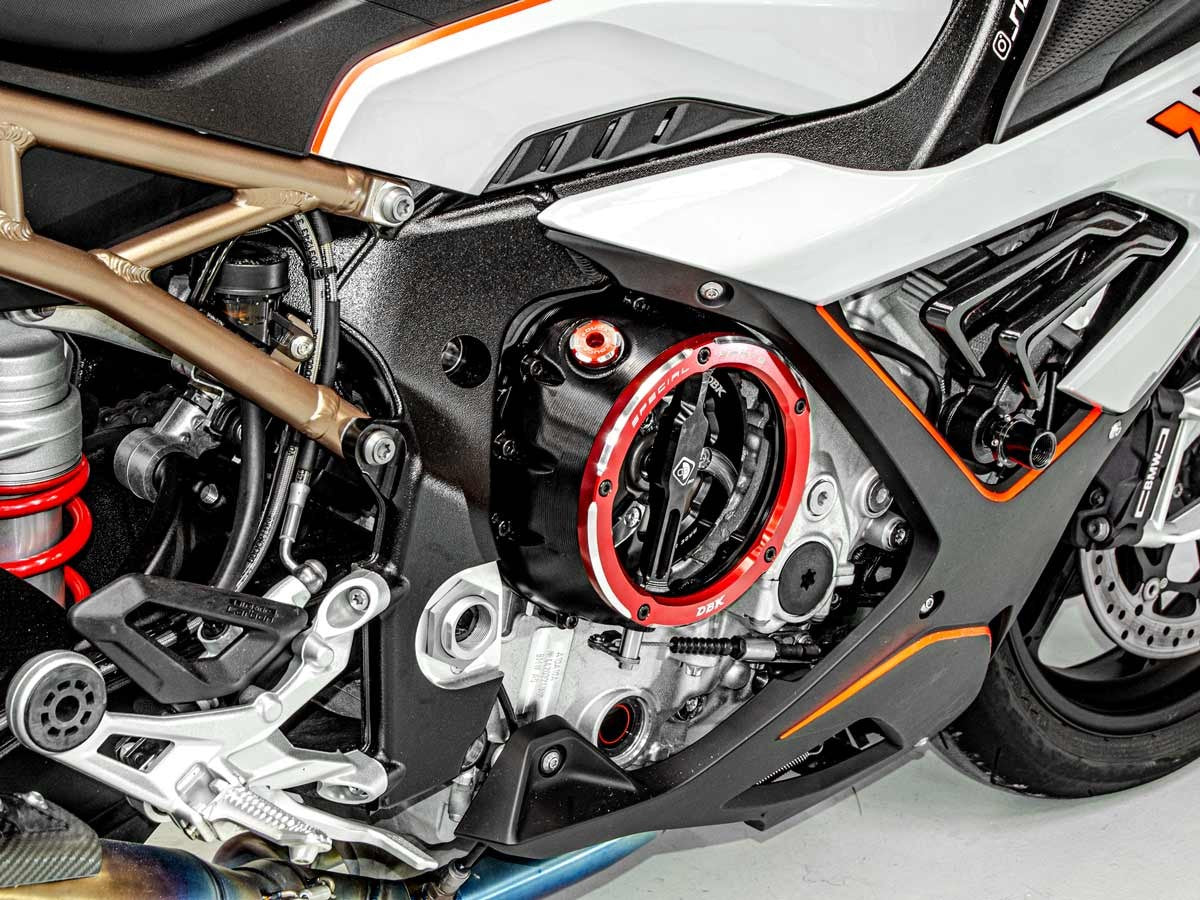 DBK Special Parts Clear Clutch Cover for BMW S1000RR / M1000RR (2021-23)