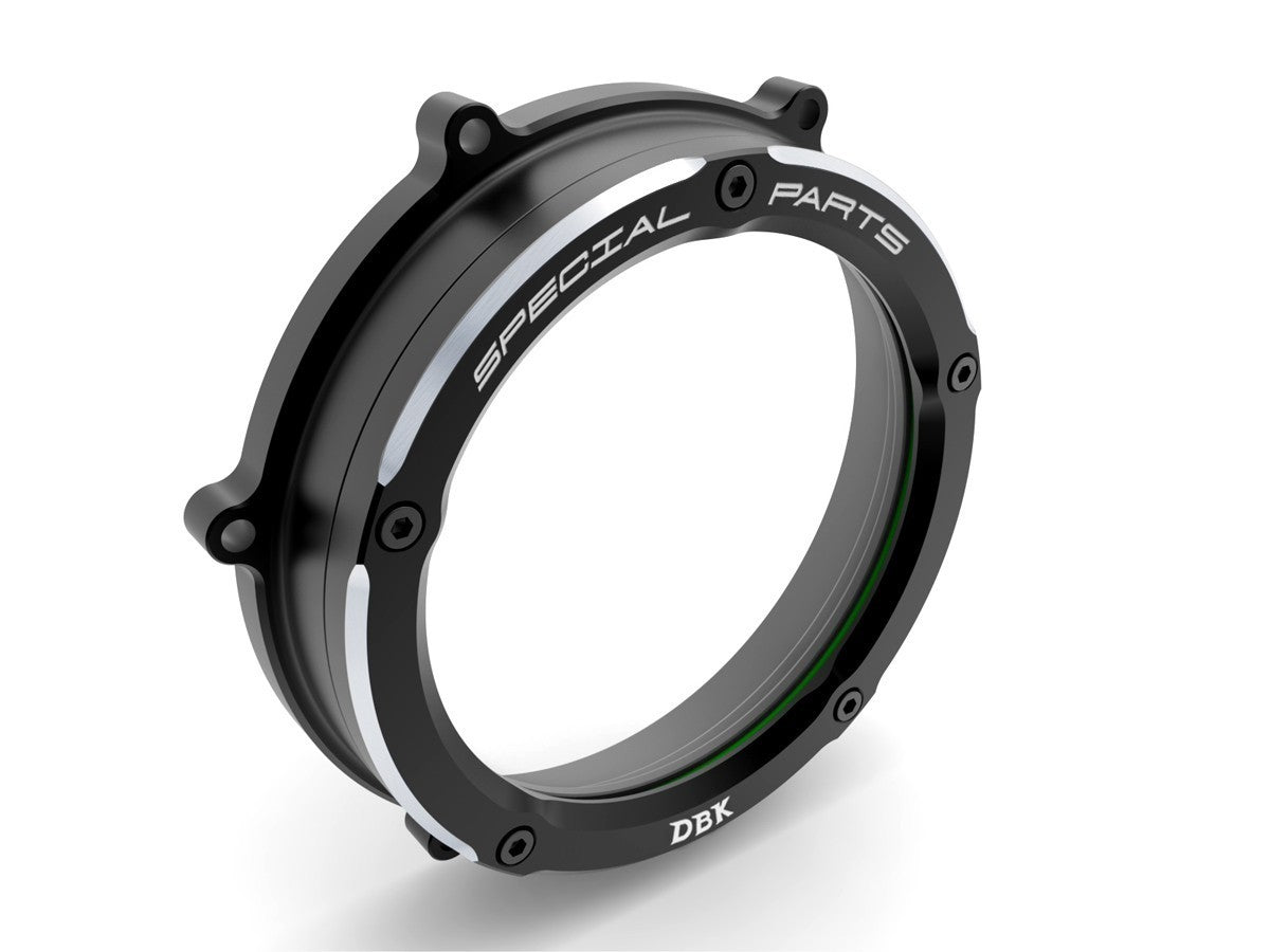 DBK Special Parts Clear Clutch Cover for Ducati Panigale V4 (2018-2023)