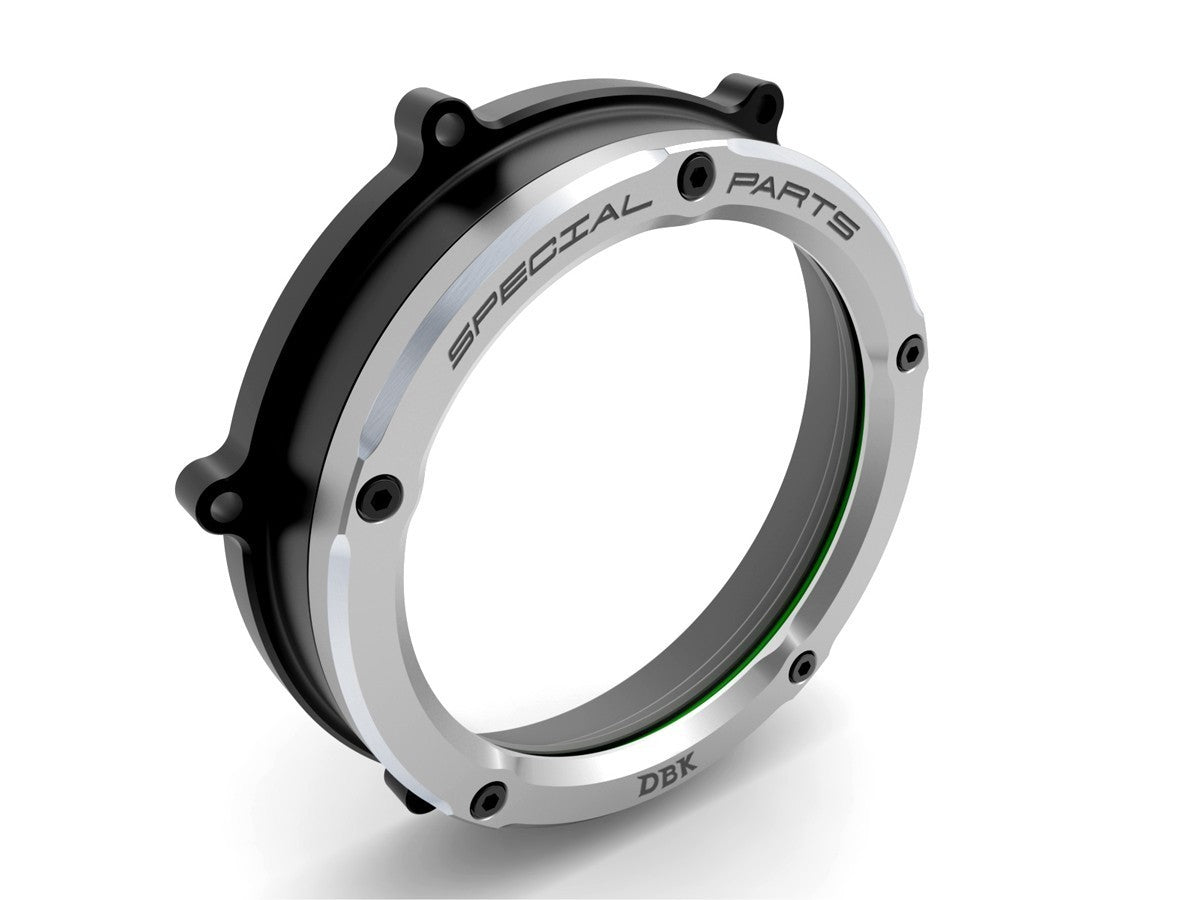 DBK Special Parts Clear Clutch Cover for Ducati Panigale V4 (2018-2023)