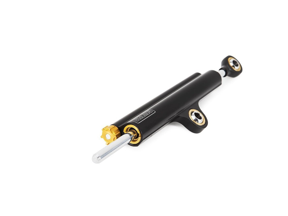 Ohlins 63mm-stroke Steering Damper - Black