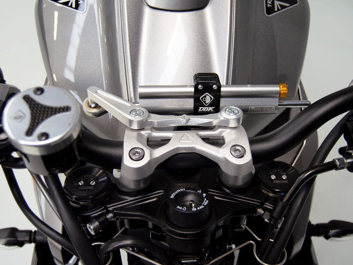 DBK Special Parts Steering Damper Mount for Triumph Street Triple 765 / RS (2017+)
