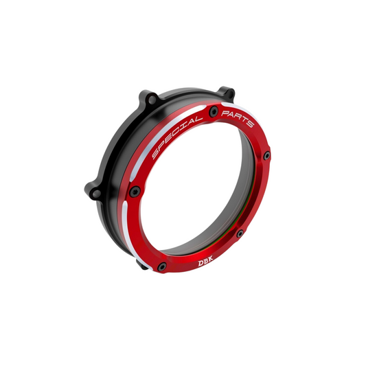 DBK Special Parts Clear Clutch Cover for Ducati Panigale V4 (2018-2023)