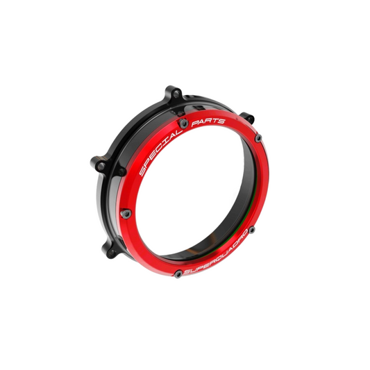 DBK Special Parts Clear Clutch Cover for Ducati Panigale V2 (2020-2023)