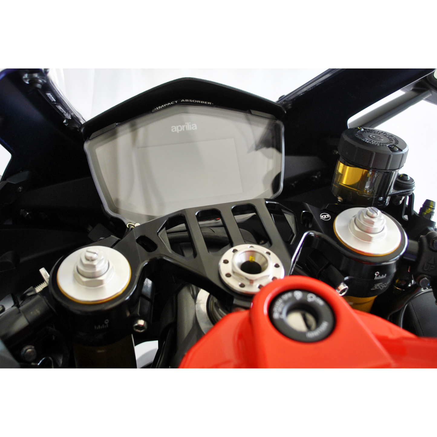 Melotti Racing CNC Machined Aluminum Top Triple Clamp for Aprilia RS 660 (2021-23) - Race Version
