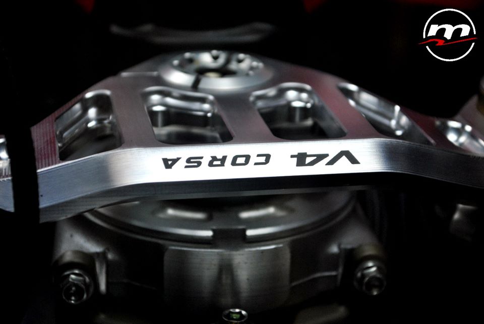 Melotti Racing CNC Machined Aluminum Top Triple Clamp for Ducati Panigale V4 (2018-23) - Race Version