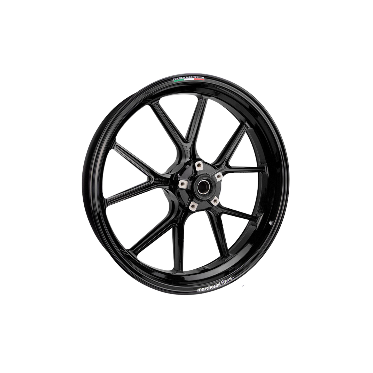 Marchesini M10RS Corse Aprilia RSV4 / Tuono V4 (2021-23) Forged Magnesium Wheel Set - Gloss Black