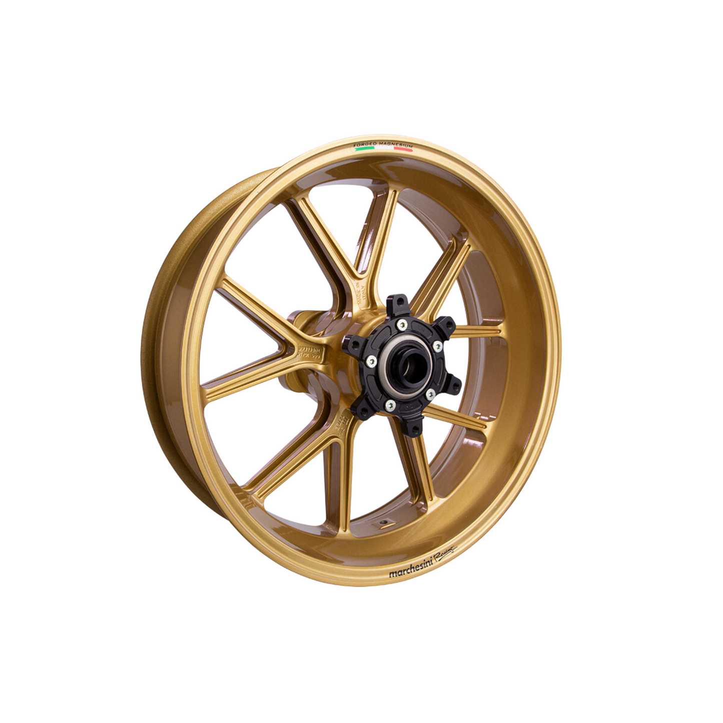 Marchesini M10RS Corse Aprilia RSV4 / Tuono V4 (2021-23) Forged Magnesium Wheel Set - Gold