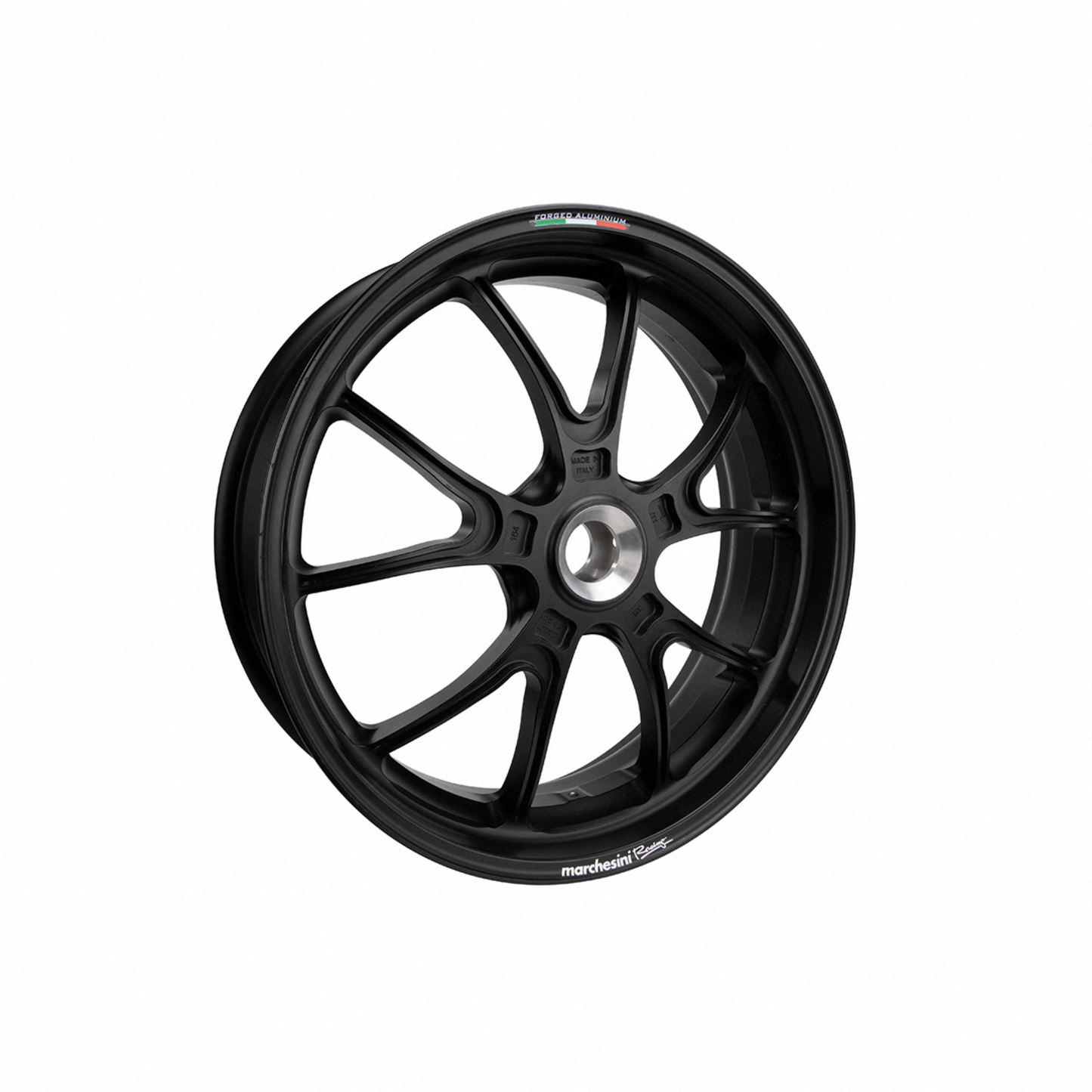 Marchesini M10RS Kompe MV Agusta Brutale 1000 RR (2014-23) Forged Aluminum Wheel Set - Matte Black