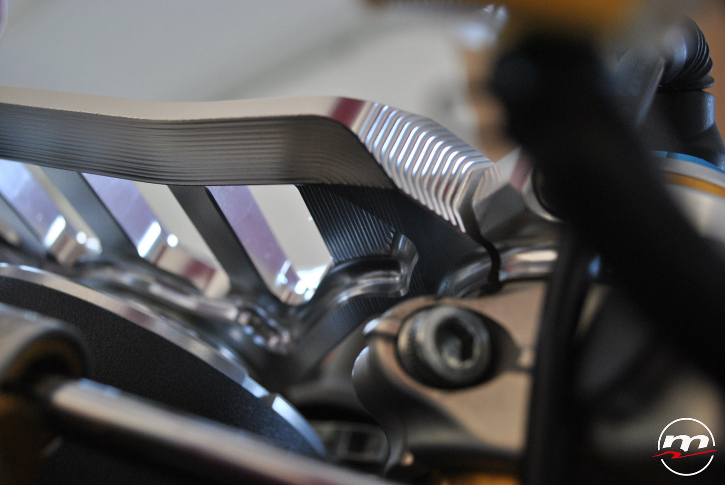 Melotti Racing CNC Machined Aluminum Top Triple Clamp for Ducati Panigale V2 (2020-23) - Race Version