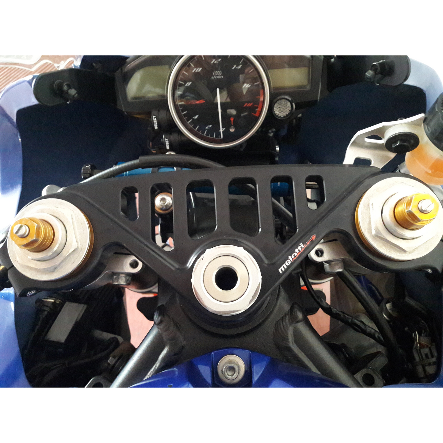 Melotti Racing CNC Machined Aluminum Top Triple Clamp for Yamaha YZF R6 (2016-2021) - Race Version