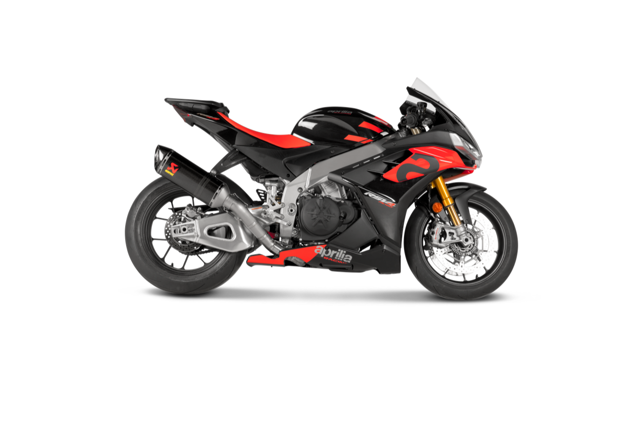 Akrapovic Evolution Line Carbon Fiber Full Exhaust System for Aprilia RSV4 (2021+)