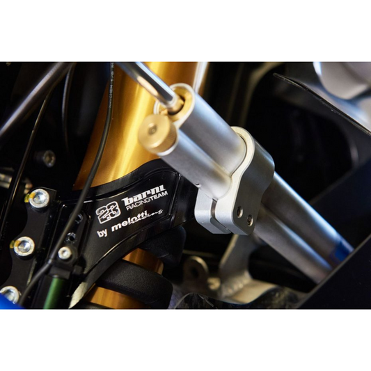 Melotti Racing CNC Machine Racing Steering Damper Lateral Mount Kit Ducati Panigale V4 / V4S / V4R (2018-23)