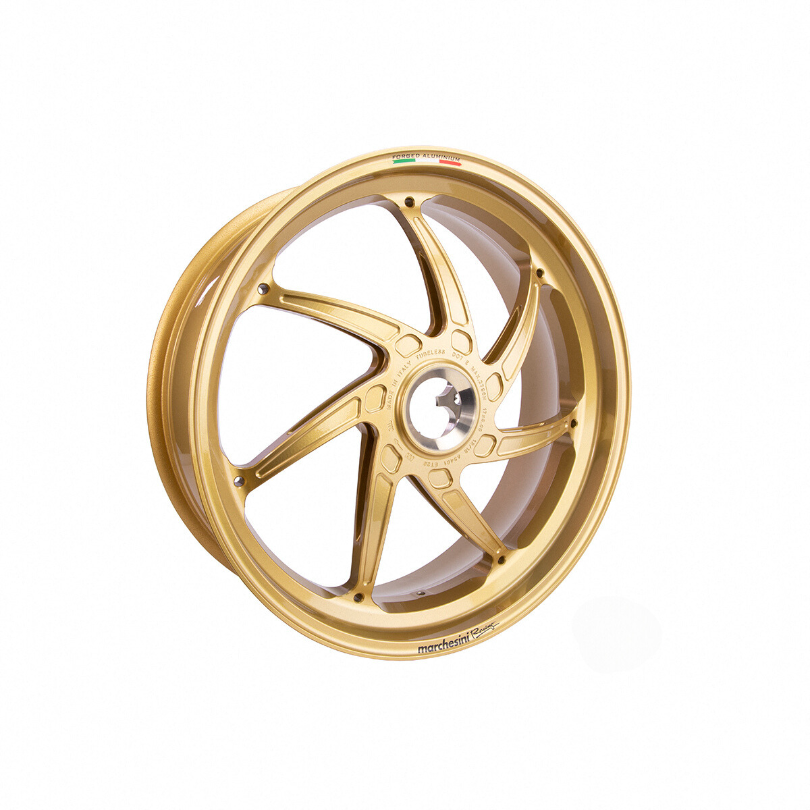 Marchesini M7R Magnesium Forged Wheels for Yamaha R1 / R1M (2015-23) - Gold