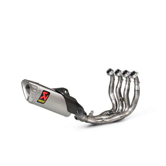 Akrapovic Racing Line Titanium w/Stainless Headers Full Exhaust System for Yamaha R1 / R1M (2015-23)