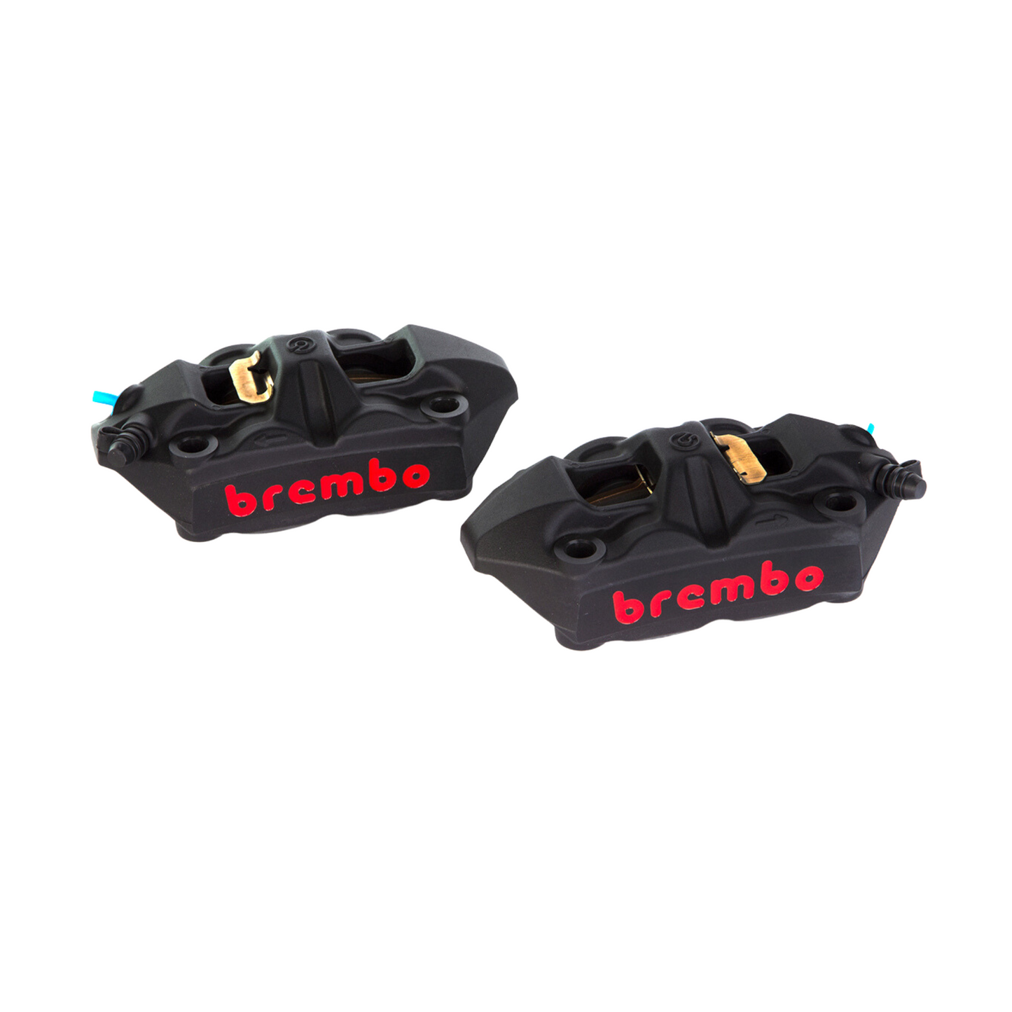 Brembo M4 100mm Radial Mount Cast Monobloc Caliper Set - Black