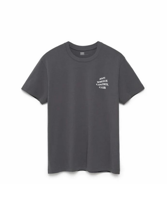Anti Wheelie Control Club T-Shirt - Grey