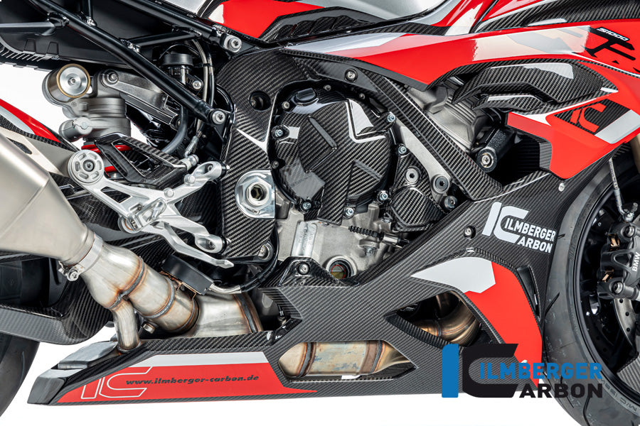 ILmberger Carbon BMW S1000RR K67 Carbon Belly Pan Long Version (2023+)