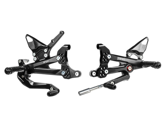 Ducati Streetfighter V4 (2020-2023) 6-Position Adjustable Rearsets by Bonamici Racing