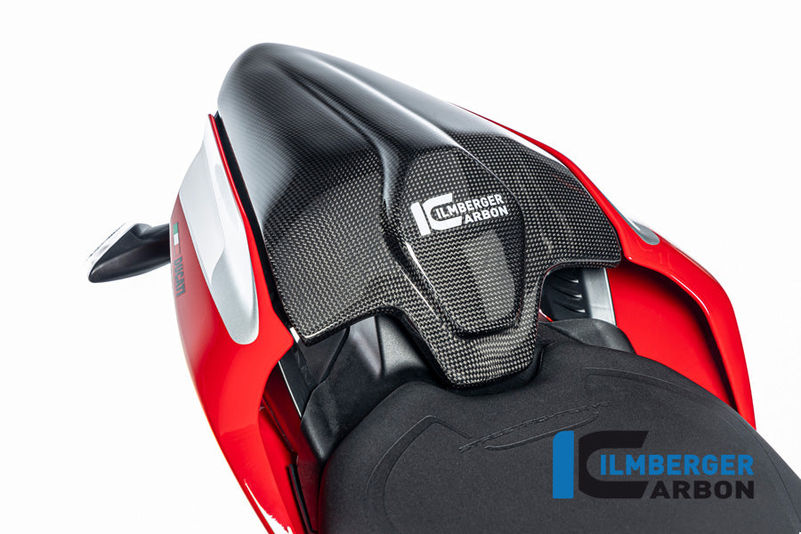 ILmberger Carbon Fiber Seat Cover Kit for Ducati Panigale V2 (2020-2023)