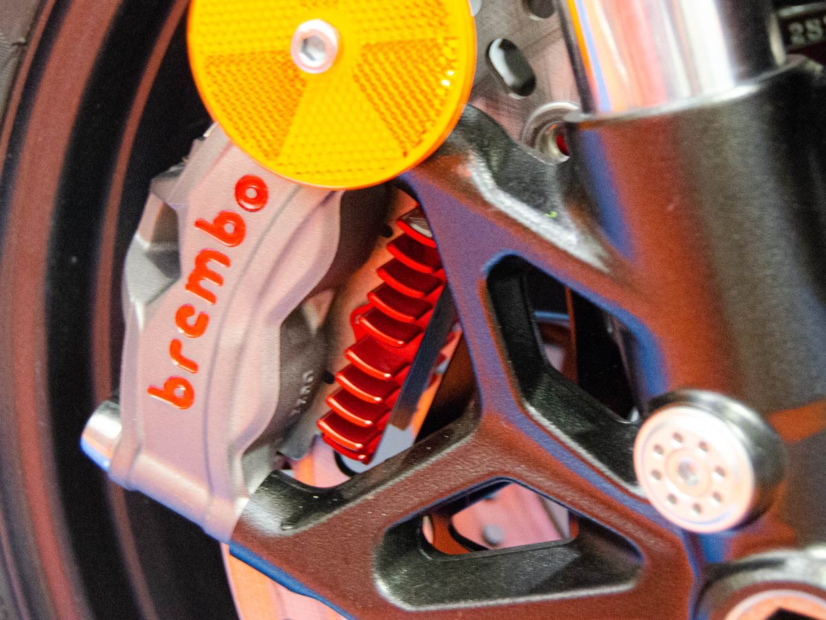 DBK Special Parts Brake Caliper Radiator Kit - Red – SBK Specialties