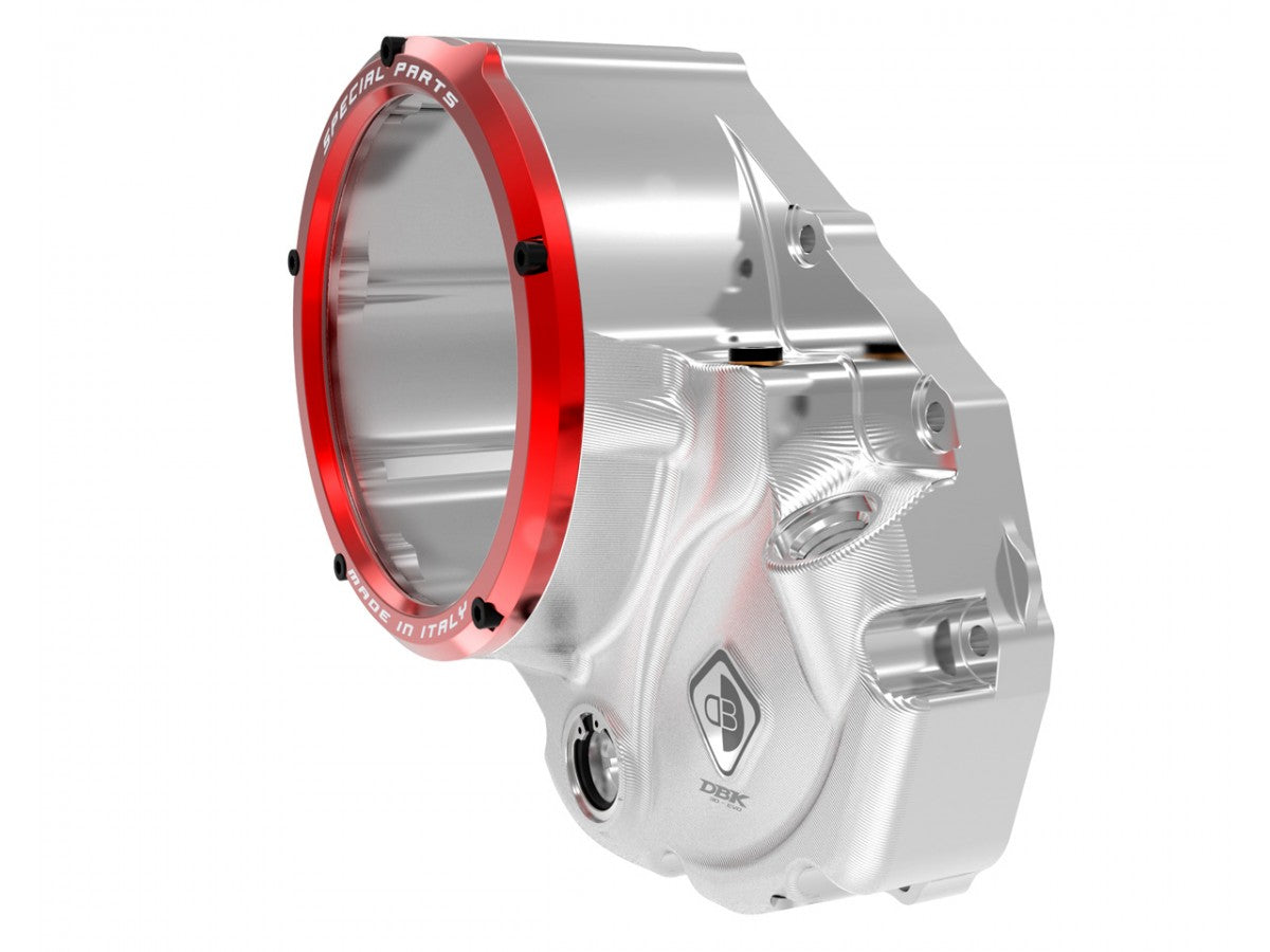 Ducati Hypermotard 950 Clear Clutch Cover System by DBK Special Parts